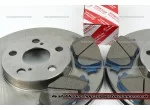 Toyota Celica 1.8 VVTI front brake calipers and discs