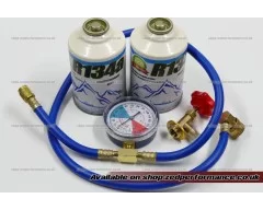 R134a car aircon refill recharge top up kit