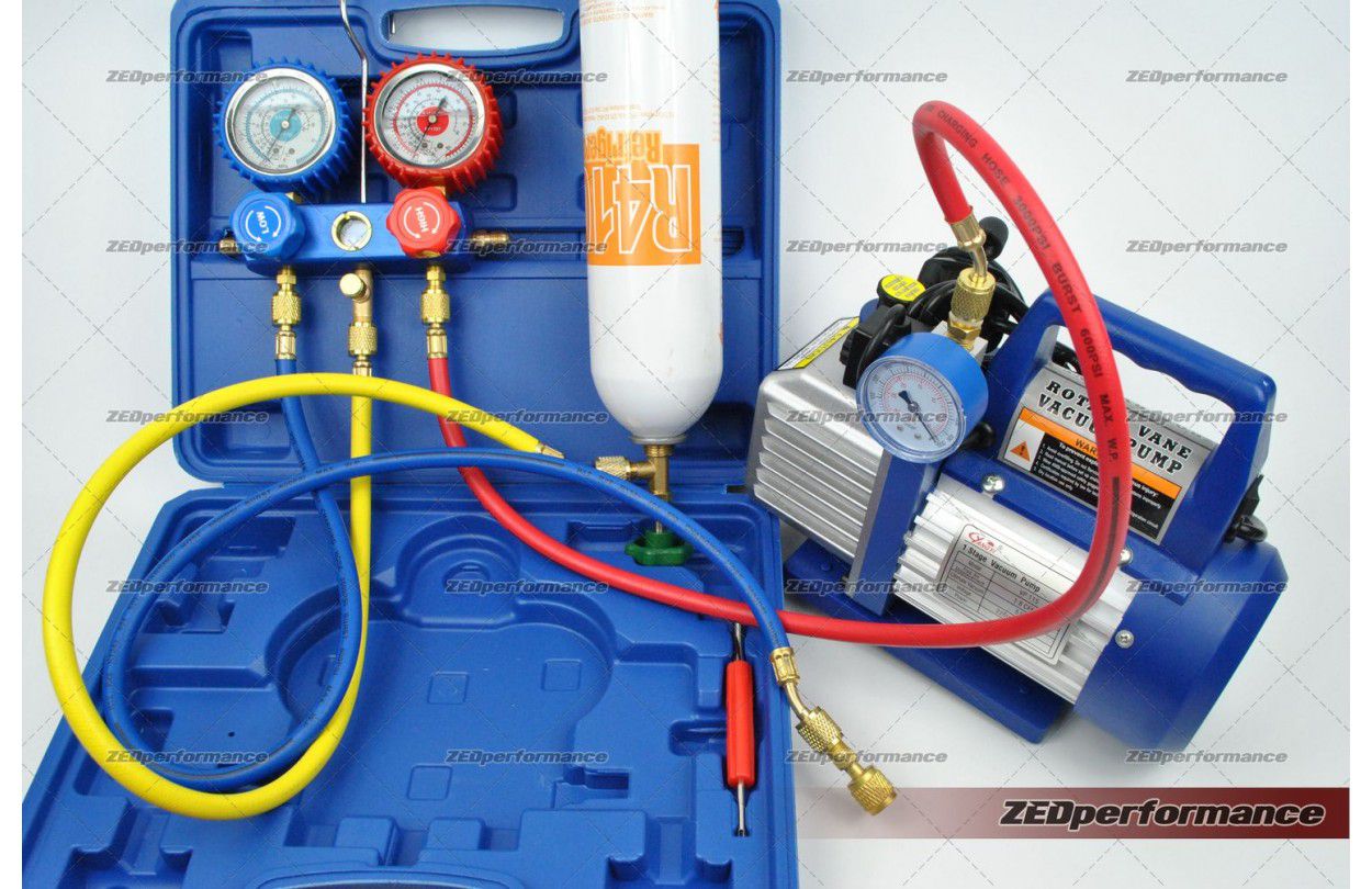 R410a vacuum pump & Gauges Kit