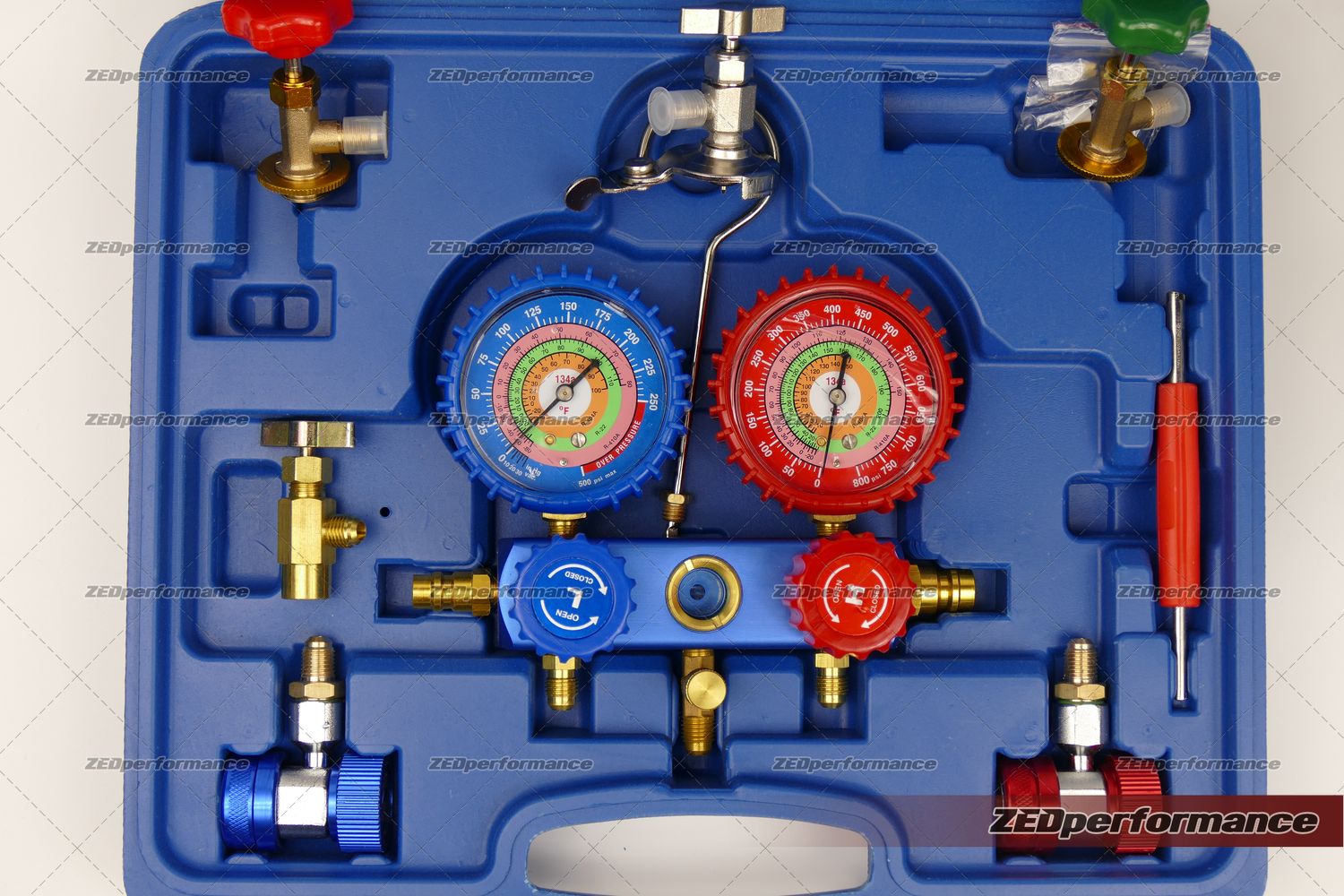 thumbnail image 2 of Buy Lichap AC R1234YF R134A Gauge Set, Autootive Anifold Gauge 2 of 11