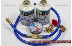 R134a car aircon refill recharge top up kit