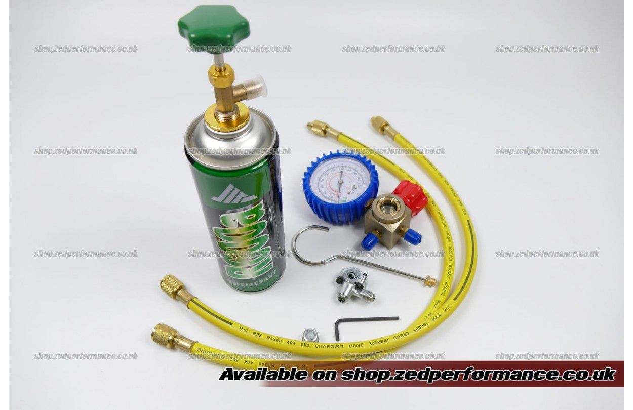 R600a Fridge freezer regas recharge top up kit