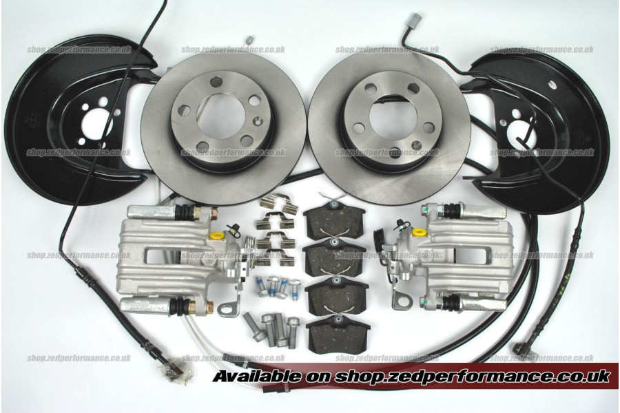 VW Polo & Skoda Fabia rear brake drum to disc conversion kit