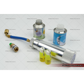 AC UV dye and oil injector syringe