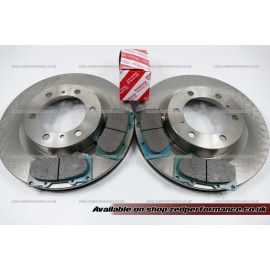 Toyota Land Cruiser 3.0 D-4D front brake calipers & discs KDJ150 Toyota Land Cruiser 3.0 D-4D front brake calipers & discs KDJ150