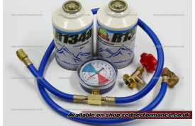R134a car aircon refill recharge top up kit