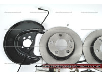 VW Polo & Skoda Fabia rear brake drum to disc conversion kit