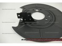 BMW E21 323i Rear brake splash plate