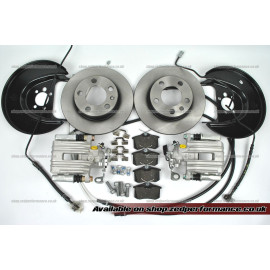 VW Polo & Skoda Fabia rear brake drum to disc conversion kit