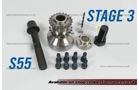 BMW M4 S55 Crank Hub Upgrade Kit | One-Piece & 4-Pin