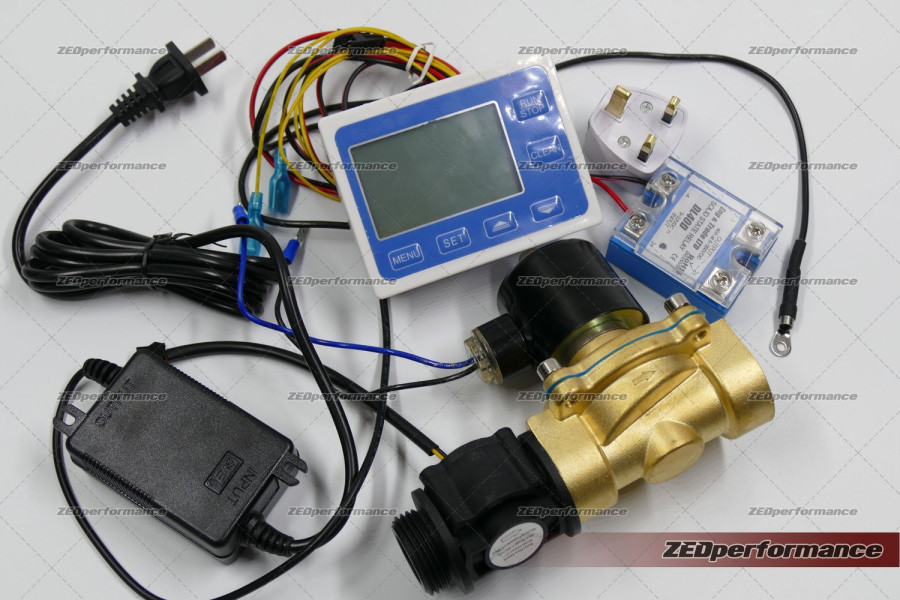 Digital water flow meter