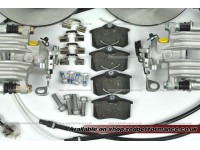 VW Polo & Skoda Fabia rear brake drum to disc conversion kit