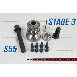 BMW M4 S55 Crank Hub Upgrade Kit | One-Piece & 4-Pin