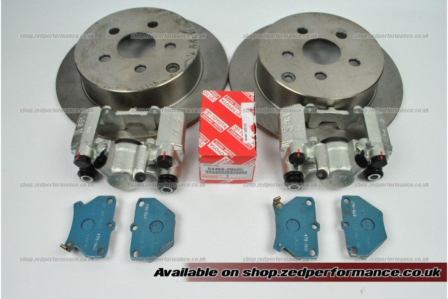 Toyota Celica 1.8 TS VVTi rear brake caliper & discs