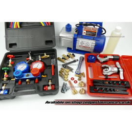 R404a R410a R134a R32 Refrigerant Gauge kit