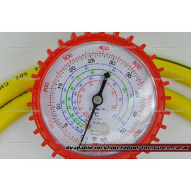 Refrigerant can recharging set Refrigerant can recharging set
