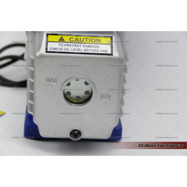 AC recharge vacuum pump with single gauge AC recharge vacuum pump with single gauge