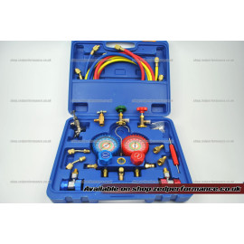 R134a R22 HVAC AC gauge manifold set R134a R22 HVAC AC gauge manifold set