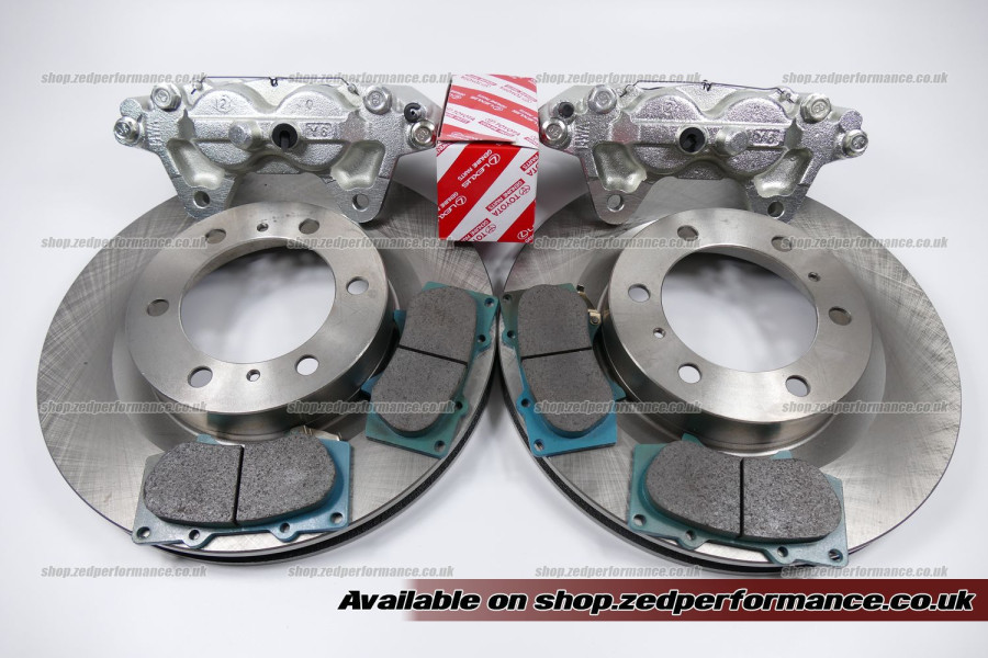 Toyota Land Cruiser 3.0 D-4D front brake calipers & discs KDJ150