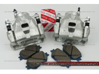 Toyota Celica 1.8 VVTI front brake calipers and discs