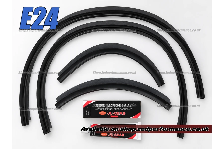 BMW E24 Door weatherstrips