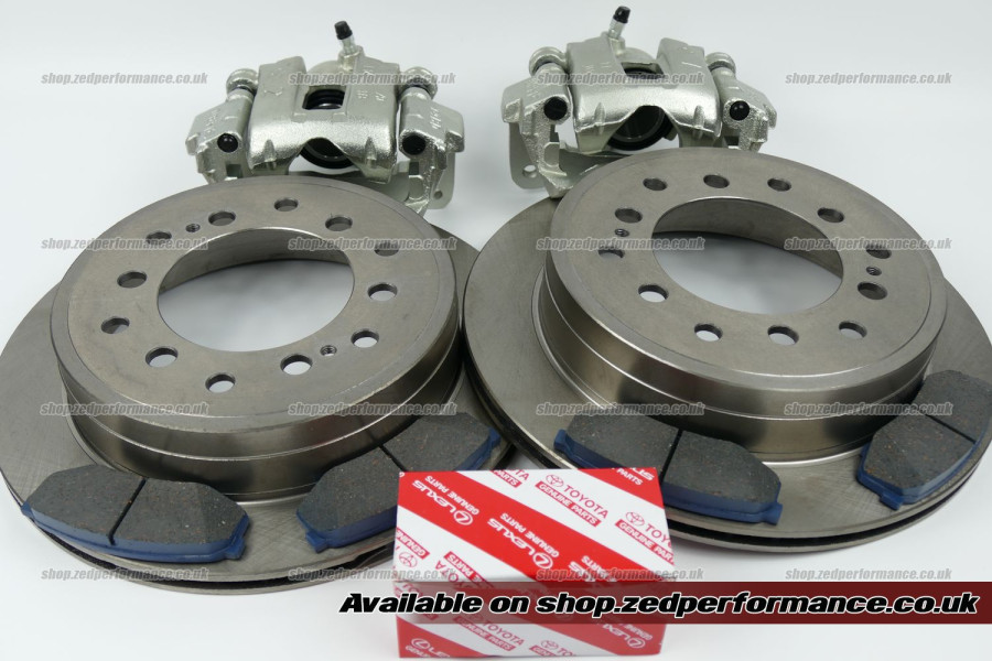 Toyota Land Cruiser 3.0 D-4D rear brake calipers KDJ120 
