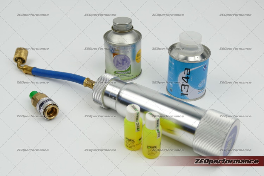 AC UV dye and oil injector syringe