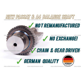 VW Passat & Audi A4 2.0TDI balance shaft 