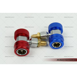 R134a high & low side service connectors R134a high & low side service connectors