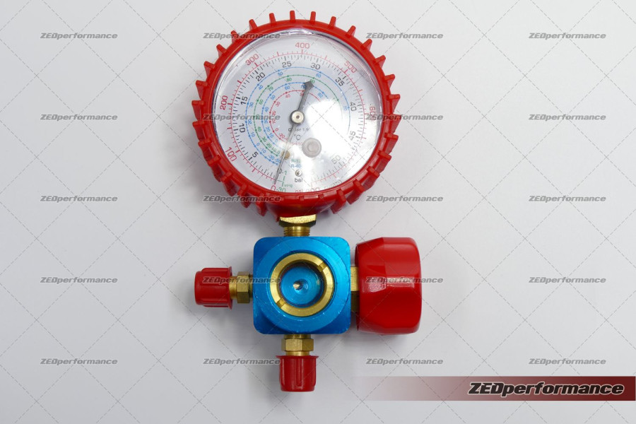 R410a R22 R134a R404a Single gauge manifold