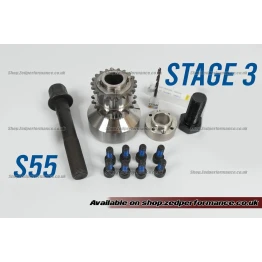 BMW M4 S55 Crank Hub Upgrade Kit | One-Piece & 4-Pin