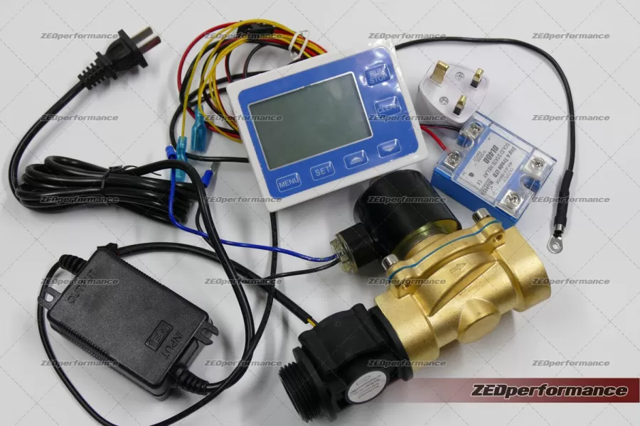 Digital water flow meter