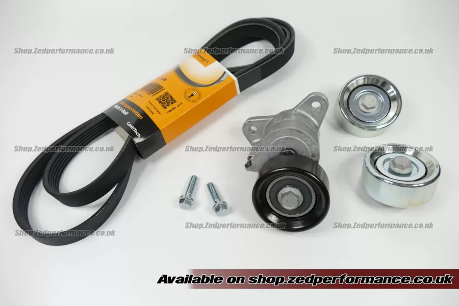 Mitsubishi Evo X 4B11T serpentine belt & pulley upgrade
