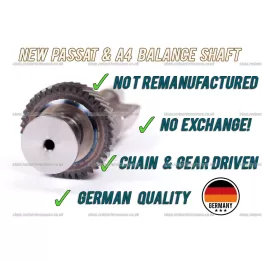 VW Passat & Audi A4 2.0TDI balance shaft 