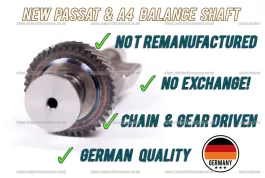 VW Passat & Audi A4 2.0TDI balance shaft 