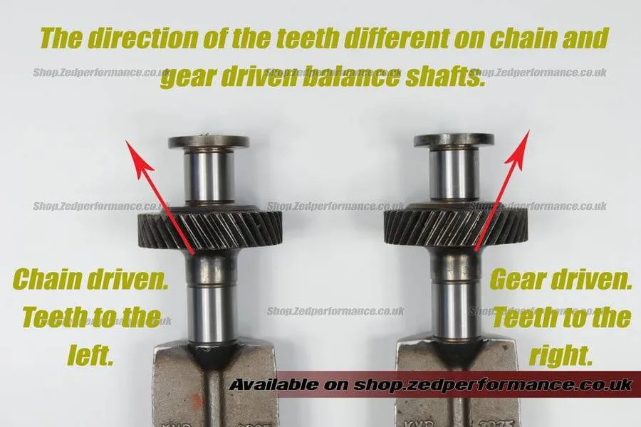 difference between vw audi balance shafts