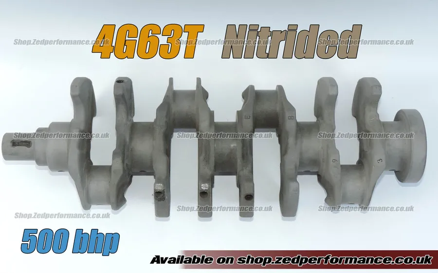 EVO 4G63 turbo nitrided crankshaft