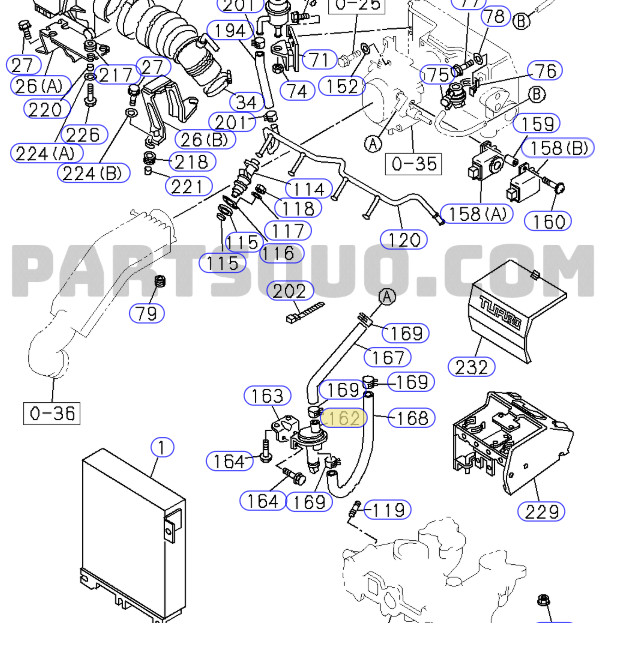 Isuzu Piazza & Aska Turbo ICV air idle control valve