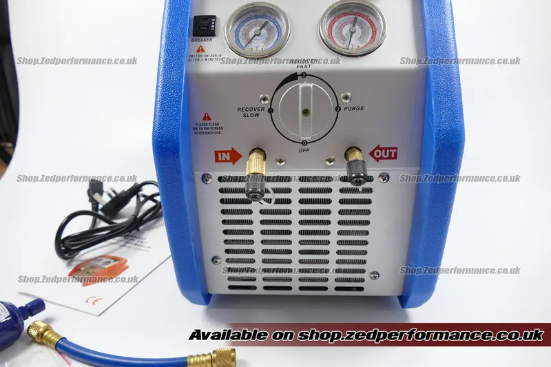 R1234yf R134a refrigerant recovery machine